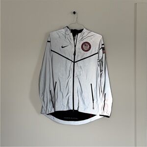 Nike Black and Gray Hooded Jacket US olympic team 2012
